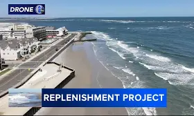 North Wildwood Mayor Patrick Rosenello says emergency beach replenishment in the works