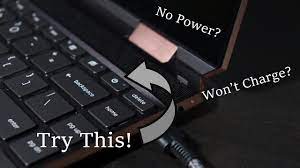 hp laptop won t turn on or charge try
