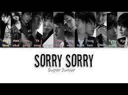 Ddanddan ddanddada dda ddaranddan ddanddan. Super Junior Sorry Sorry Lyrics Han Rom Eng Colorcoded Youtube