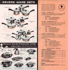 revere ware brochure from 1965 revere