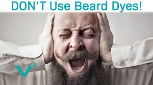 men shouldn t use hair and beard dyes