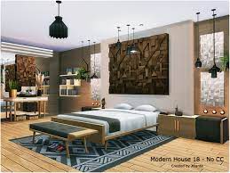 modern house 18 no cc the sims 4