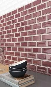Glossy Brick Design Porcelain Wall Tiles