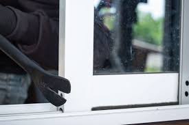 Sliding Glass Door To Prevent Burglary