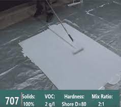 707hb high build epoxy floor coating