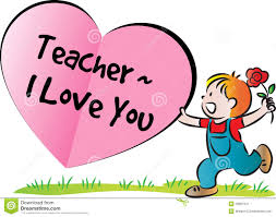 Happy teachers day hand lettering with heart template for greeting. Happy Teachers Day Illustration 50851941 Megapixl