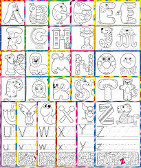 a z letter tracing worksheets lapbook