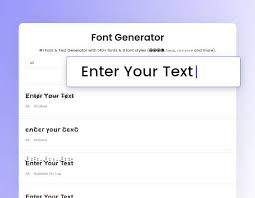font generator fancy font styles