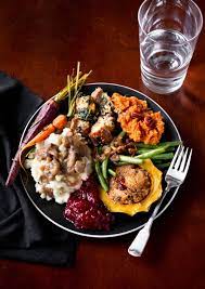Simple Vegetarian Thanksgiving Menu gambar png
