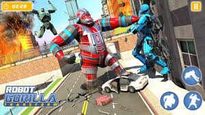Fight the future battle of robots . Gorilla Robot Car Game Transform War Robot Games Apk Mod Unlimited Money 3 0 Latest Download