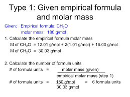 Empirical And Molecular Formulas Ppt Video Online Download