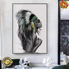 nordic indian modern home canvas wall