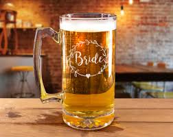 Bride Beer Mug Personalized By Kate
