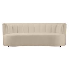 Southerlyn Oatmeal Tufted Rolled Arms Sofa