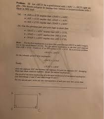 Problem 12 Let Abcd Be A Quadrilateral With Zabc