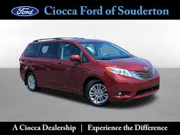 used 2016 toyota sienna at