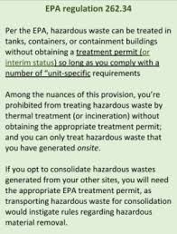 storing hazardous waste before you need