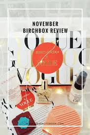 vogue november birchbox review lisa