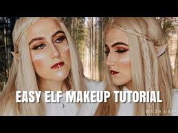 forest elf halloween makeup tutorial