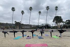 beach yoga in san go accesstravels