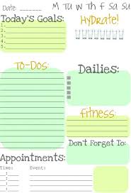 Daily Plan Chart I So Need This I Forget So Many Things And
