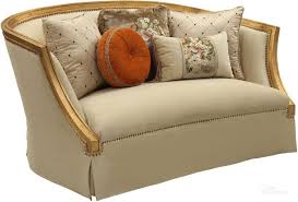 Daesha Antique Gold Loveseat By Acme