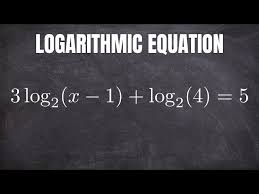 Solve An Equation That Has Logarithms