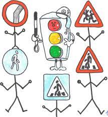Рисунок на тему знаки дорожного регулирования - 41 фото