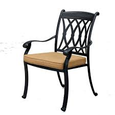 Darlee Capri Patio Dining Chair With