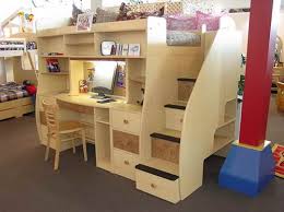 Bunk Bed With Desk Underneath 56