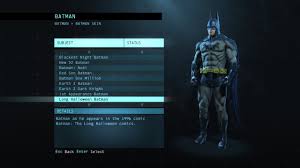 Originally scheduled to release this year, the first part of the long halloween will release in summer 2021, with the second installment arriving in the fall of next year. Steam Community Screenshot Long Halloween Batman Suit