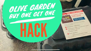 olive garden one take one hack for