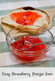 easy strawberry freezer jam no corn