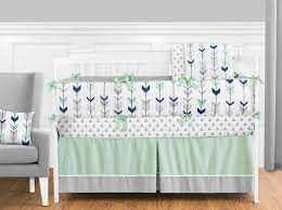 Mod Arrow 9 Piece Crib Bedding Collection