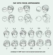 40 Handy Facial Expression Drawing Charts For Practice