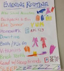 Routine Charts Help Everyone Positive Discipline Of