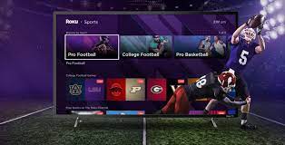 roku sports section of the smart tv os