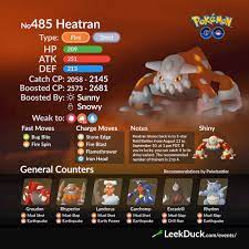Heatran Raid Hour - Leek Duck | Pokémon GO News and Resources