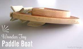 how to make a wooden toy boat easy