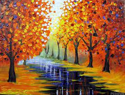 Colorful Paintings Nature Art