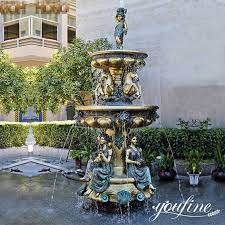 Antique Bronze Water Fountains Garden