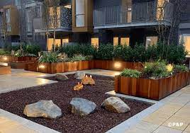 Stunning Landscaped Podiums Terraces