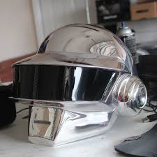 Oh the daft punk helmet? Daft Punk Helmet Thomas Chrome Artyom Props Buy Daft Punk Helmet Kits And Gold And Silver Chrome Finish Diy Cosplay Masks
