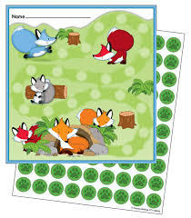 Reward Chart With Stickers Fox Fun Select Potty Target