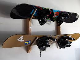 2 Snowboard Storage Wall Rack