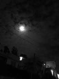 moon night sky clouds moon night sky