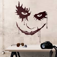 Wall Sticker Face Of The Joker Batman