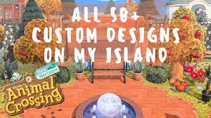 custom design codes i use on my island