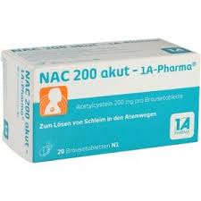 Why do people take it? Nac 200 Akut 1a Pharma Brausetabletten 20 Pcs Cold Defense All Medicine Arzneiprivat