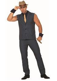 y gangster costume for men